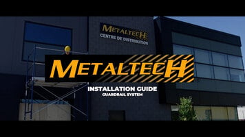 Metaltech Guardrail System Installation Overview Metaltech Guardrail System Installation Overview