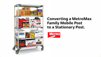 Metromax Shelving Units: Converting Mobile Posts to Stationary Posts Metromax Shelving Units: Converting Mobile Posts to Stationary Posts