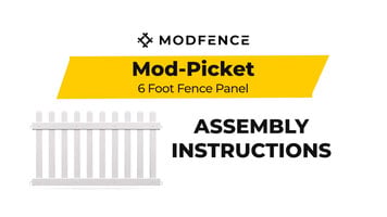 Mod-Picket Fence | Flat Pack Assembly Mod-Picket Fence | Flat Pack Assembly
