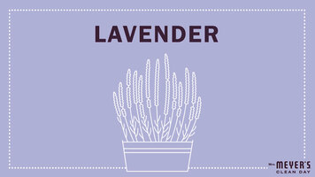 Mrs. Meyer's Garden-Inspired Scents: Lavender Mrs. Meyer's Garden-Inspired Scents: Lavender