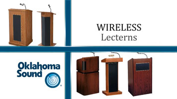 Oklahoma Sound Wireless Lecterns Oklahoma Sound Wireless Lecterns