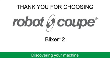Robot-Coupe Blixer 2 Food Processor: Discovering Your Machine Robot-Coupe Blixer 2 Food Processor: Discovering Your Machine