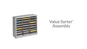 Safco Value Sorter Assembly Safco Value Sorter Assembly