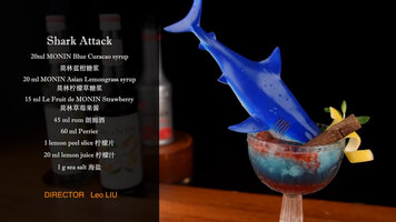 Shark Attack Cocktail by Monin Shark Attack Cocktail by Monin