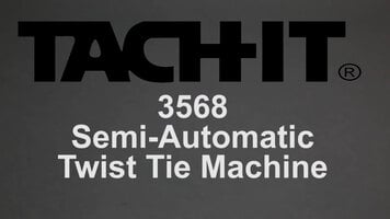 Tach-It Model #3568 Semi-Automatic Twist Tie Machine Tach-It Model #3568 Semi-Automatic Twist Tie Machine