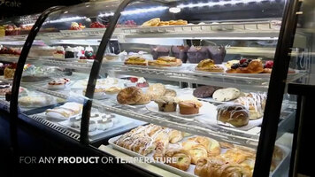 TDM & TGM | Curved Glass Display Merchandisers