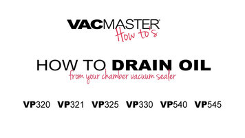 How to Drain Oil from a Chamber Vacuum Sealer How to Drain Oil from a Chamber Vacuum Sealer