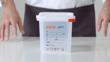 Araven: Airtight GN Food Storage Containers Araven: Airtight GN Food Storage Containers
