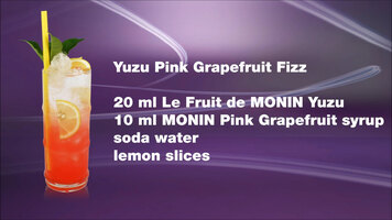 Yuzu Grapefruit Fizz by Monin Yuzu Grapefruit Fizz by Monin