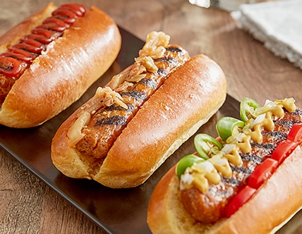 Upton's Natural 2.5 oz Updog Plant-Based Vegan Hot Dogs