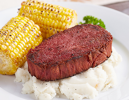 Plant-Based Vegan Steak 4 oz. - 24/Case