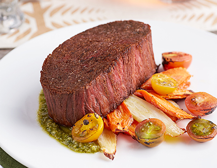 Plant-Based Vegan Steak 6 oz. - 16/Case