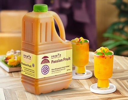 Passion Fruit Puree 64 fl. oz. - 3/Case