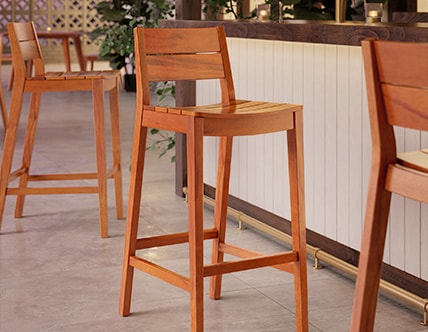 Outdoor Restaurant Bar Stools